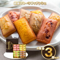 銀座千疋屋 銀座フルーツフィナンシェ 4種 各3個セット 常温 お取り寄せ 通販 プレゼント お中元 ギフト …