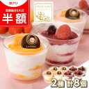 【在庫処分 セール 半額 50％OFF】 フルーツティアラ フルーツアイスパフェセット スイーツ アイスクリーム【送料無料…