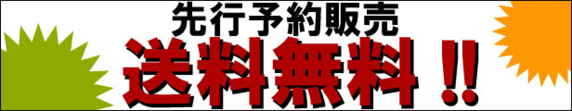 先行予約!!送料無料