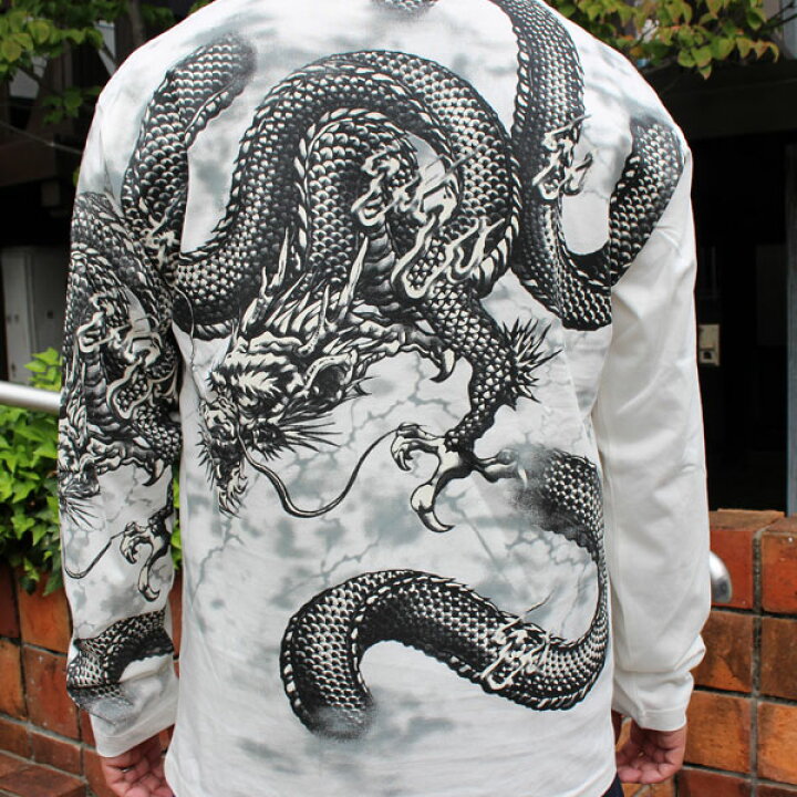 楽天市場】和柄刺繍tシャツ 和柄長袖Tシャツ 和柄 Tシャツ【YH23303 