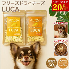 【20%OFF&P2倍★11日1:59迄】 無添加 フリーズドライ チーズ 50g 犬 猫 国産 4mm/10mm おやつ チーズキューブ チーズダイス 一口サイズ ふりかけ トッピング 小さい 小粒 ドッグフード トリーツ ご褒美 トレーニング ペット たんぱく質 カルシウム