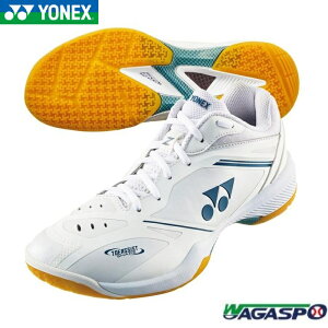 �y���l�b�N�X�@YONEX�z�@�o�h�~���g���@�V���[�Y�@POWERCUSHION65ZMEN�@�p���[�N�b�V����65Z�����@�z���C�g�@011�@24.0-27.0�@�_�炩�ȃt�B�b�g���@�p���[���X���Ȃ�