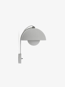 ���g���f�B�V�����@�A���h�g���f�B�V�����@�u���P�b�g���C�g�i�Ǌ|���Ɩ��j�@�E�H�[�����C�g�@���t�@LED�����v�ʔ�(E26)�@�}�b�g���C�g�O���[�@FLOWERPOT WALL LAMP VP8 (MATT LIGHT GREY)