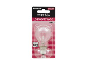 ミニ電球 LDS100V47W・C・2