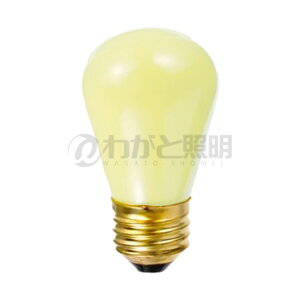 �A�T�q�@�T�C�����@�i�V�^�@ST45(45mm)�@���ʒ��F(�F�d��)�@110V�@10W�@E26�����@�C�G���[(���F)�@ST45 E26 110V-10W(Y)