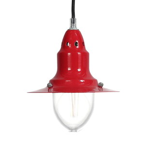 DULTON�@�_���g���@PENDANT LAMP RED�@�y���_���g���C�g�@���|���V�[�����O�^�C�v�@���b�h�@E26�@�����v�ʔ��@100-093RD