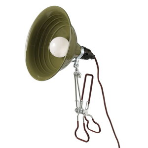 DULTON�@�_���g���@ALUMINUM CLIP LAMP M OLIVE DRAB�@�N���b�v���C�g�@�I���[�u�h���u�@E26�����@�d���R�[�h�@ON/OFF�X�C�b�`�@�v�b�V���X�C�b�`�@LED�d����p�@�����v�ʔ��@DS-0630M/OV