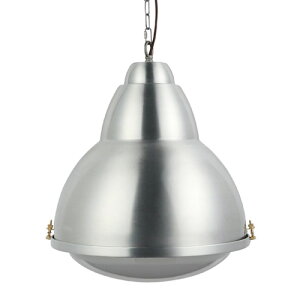 DULTON�@�_���g���@ALUMINUM WAREHOUSE LAMP L SATIN�@�y���_���g���C�g�@���|���V�[�����O�^�C�v�@�A���~�j�E���@�T�e���@�`�F�[���@�R�[�h�����@E26�@LED�d����p�@�����v�ʔ��@DS-1039L/ST