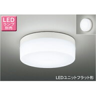 東芝　LED照明器具　LED浴室灯／軒下シーリング　天井・壁面兼用　LEDユニットフラット形16．3W以下用　…