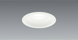 ENDO　LED軒下用浅型ベースダウンライト（高気密SB形）　ナチュラルホワイト　4000K　白　埋込穴φ150mm　非調光　FHT32W／白熱球100W器具相当　拡散　ERD3770WB　（ランプ付）