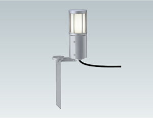 ENDO LED庭園灯 フロストクリプトン球40W相当 防雨形 シルバー ERL8183SB(ランプ別売)