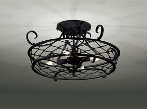 ENDO LEDシーリングライト 電球色2700K 透明シャンデリア球40W形×4相当 XRG4024XB (ランプ別売)