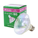 OKAMURA　ハロゲンランプ　オームハロゲンBIG　100W　ネオジウム色　E26口金　精肉・鮮魚用　JDR110V100W/PWK9 MF