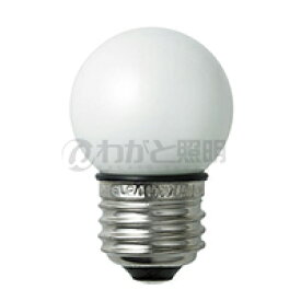 ELPA　エルパボール　LED電球　LED装飾電球　ミニボールタイプ(ボール電球形)　サイン球　G40(外径40mm)　1．4W　電球色相当　E26口金　防水設計　LDG1L-G-GWP251