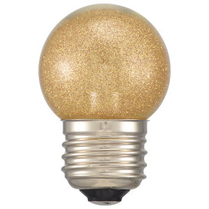 �I�[���d�@�@LED�d���@LED�J���[�d���@�~�j�{�[�����@�����p�@1.4W�@40lm�@���i�S�[���h�j�@�d���F�@G40�i�O�a40mm�j�@E26�@LDG1L-H 13G (06-4680)