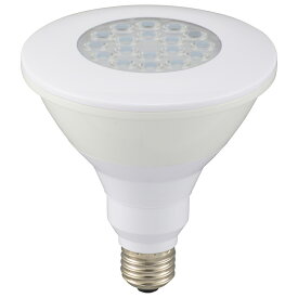 オーム電機　LED電球　カラー電球　ビームランプ形　調光器対応　防雨型（IP65）　屋外・屋内兼用　12．8W　全光束250lm　E26口金　レッド（赤色）　LDR13R-W/D 11 (06-0957)