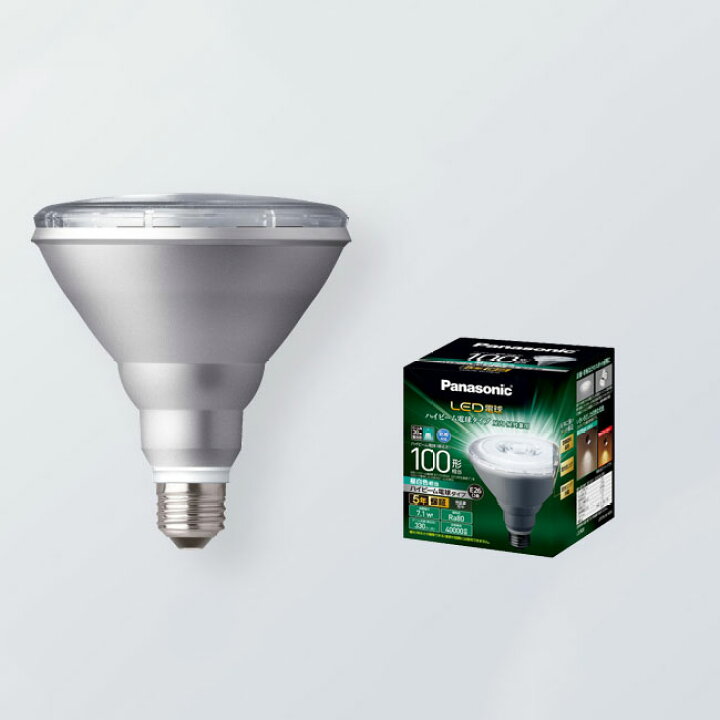 楽天市場】パナソニック LED電球 ハイビーム電球タイプ 屋内・屋外 