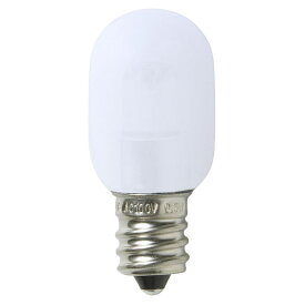 ELPA　エルパボール　LED電球　LEDナツメ球　E12　ホワイト（白）　昼白色相当　0．5W　18lm　LDT1N-G-E12-G100