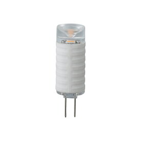 タカショー　LEDIUS（レディアス）　ローボルト用交換電球　ローボルトLED電球9型　ハロゲン形　12V／24V対応　クリアタイプ　G4口金　1．3W　電球色　130lm　HMB-D57T