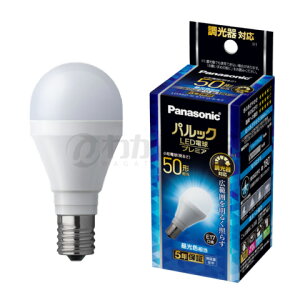 パナソニック パルックLED電球プレミア ミニクリプトン形(小形電球タイプ) 広範囲を照らすタイプ 調光器対応 小形電球50形相当(50W形相当) 600lm 5.7W E17 6500K 昼光色相当 LDA6D-G-E17