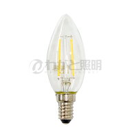 東京メタル工業　LED電球　LEDフィラメントタイプ電球　シャンデリア球形　クリアタイプ　シャンデリア球…