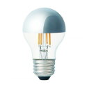 東京メタル工業　LED電球　シルバーランプ　ボール電球形　密閉型器具対応　電球色　3000K　40W形相当　G51(外径51mm)　440lm　E26口金　LDG4LSV40W-TM