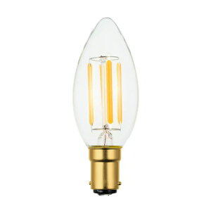 SWAN�@LED SWAN BULB�@DC24V DALI / PWM�@�V�����f���A�`�@30W�`�����@B15D�@3.6W�@370lm�@�N���A�@2700K�@�����Ή��@SWB-LDC3L-C35-27-DC24V