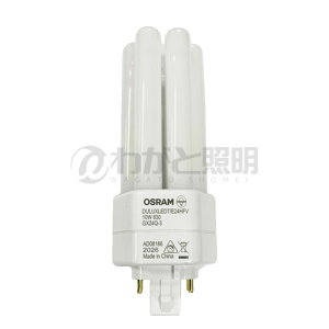 OSRAM�@�R���p�N�g�u�����`LED�����v�@LED DULUX�@10W�@�d���F�@GX24Q-3�����@1080lm�@�H���s�v�@�d�q������p�@DULUX LED T/E24HF V 10W 830 GX24Q-3