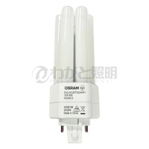 OSRAM�@�R���p�N�g�u�����`LED�����v�@LED DULUX�@10W�@�����F�@GX24Q-3�����@1200lm�@�H���s�v�@�d�q������p�@DULUX LED T/E24HF V 10W 850 GX24Q-3