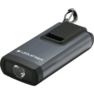 LEDLENSER�@�L�[���C�g�@K�V���[�Y�@Ledlenser K6R�@LED�@IP2X�@400lm�i�u�[�X�g�j�@5000K�`8000K�@��p�[�d�r(�t��)�@�O���[�iGray�j�@502577