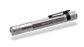 GENTOS　Flooxシリーズ　LEDペンライト　高輝度φ5mm白色LED　防塵・防滴仕様（IP54準拠）　18lm　単4形アルカリ電池2個用（テスト用付属）　LU-104