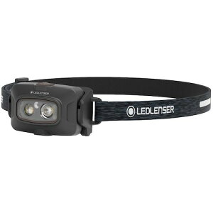LEDLENSER�@�w�b�h���C�g�@HF�V���[�Y�@Ledlenser HF4R Core�@�[�d���@���FLED�@3�i�K����+�ԐF���@IP68�@500lm�@��p�[�d�r�����@��(�u���b�N�j�@502790
