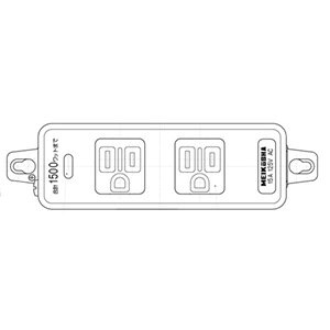 ���H�Ё@���`OA�p�ڒn�^�b�v�@2�R���@15A�@125V�@�p�C���b�g�����v�@�}�O�l�b�g�t�@�n�[�l�X�v���O�t�@EM-CE3m�@���@MR7702NTK3 ���󒍐��Y�i