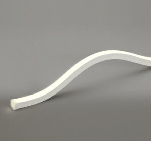 ODELIC 室内用間接照明 フレキシブルライン トップビュー 20×20 LED DC24V 全長3013mm 調光 電球色 3000K 電源線・エンドキャップ付 FLM0300T1E