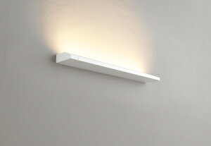 ODELIC 室内用間接照明 LED一体型 電球色 2700K 連続調光 長さ680mm R15高演色LED かんたん間接 オフホワイト色 調光器・接続線別売 OB255371FR