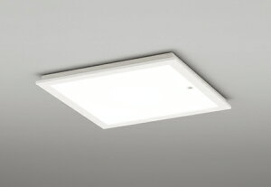 ODELIC ベースライト LED一体型 FHP32W×4灯相当 埋込穴□450mm 調光・調色 電球色〜アズール色 2700〜20000K 高演色LED リモコン付 照度センサー付 白(ホワイト) OL291647CR