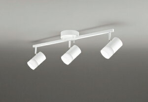 ODELIC スポットライト 簡易取付A 引掛シーリング 高演色LED LEDランプ付 3灯 白熱灯器具100W×3灯相当 非調光 昼白色5000K オフホワイト OC257176NR