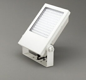 ODELIC　LEDエクステリアスポットライト　スクエアライト　水銀灯700W相当　屋外用　ナロー　防雨型　オフホワイト　昼白色　LED一体型　XG454058