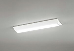 ODELIC LEDベースライト 直付 逆富士型 昼光色 FL20W相当 高演色 LEDユニット付き XL501004R1A