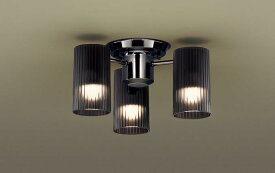 パナソニック　天井照明器具　シャンデリア　簡易取付方式　LED電球一般電球タイプ4．4W（40W形相当　E26口金　電球色）×3灯　(ランプ付き)　本体色黒　LGB57352 ※受注生産品