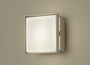 パナソニック 壁直付型 LED(電球色) ブラケット 密閉型・拡散タイプ LEDフラットランプ交換型・防雨型 白熱電球40形1灯器具相当 ランプ付き XLGE8024CE1(LGW85221Y+LLD2000LCE1)