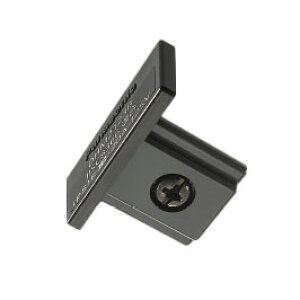 パナソニック 配線ダクト用 OSライン シングル用 エンドキャップ ブラック(黒) 配線ダクトレール用 DHM2123B