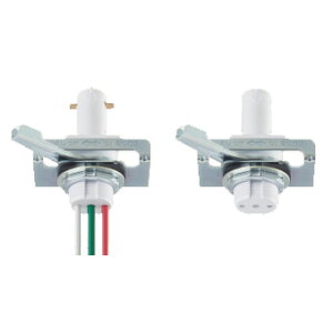 パナソニック 配線ダクト用 OSライン ダブル用 ベース照明用プラグ L型 上段用 プラグ・クランプセット 配線ダクトレール用 DHM2262