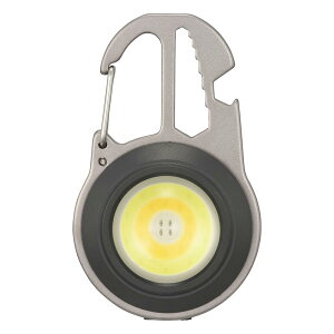 オーム電機 コンパクトツールLEDライト USB充電式 910lm(MAX) 保護等級IPX4 ドライバー4本付き LH-CC91A5 (08-1518)