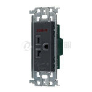 �p�i�\�j�b�N�@�A�h�o���X�V���[�Y�z�����@15A�E20A���p�@�����ڒn�R���Z���g�@�����g�t�@20A�@250V�@�O���[�@WTL19223H