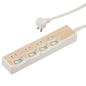 �I�[���d�@�@�ʃX�C�b�`�t�ߓd�^�b�v�i4���^1�D5m�^�ؖڒ����C�g�n�j�@HS-TP415WD-W (00-5015)