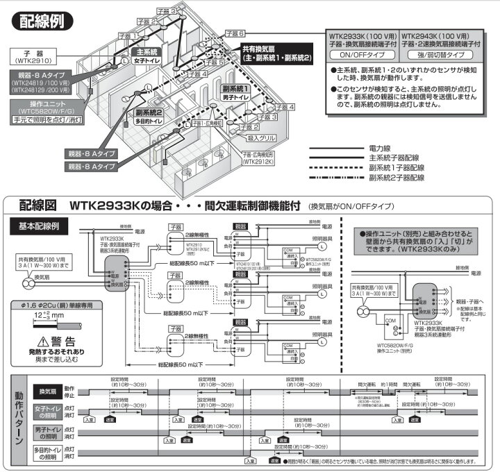 楽天市場】パナソニック 天井取付熱線センサ付自動スイッチ 子器 