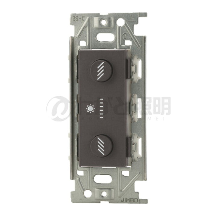 楽天市場】神保電器 NKシリーズ コンポスイッチシステム 埋込2キー押  