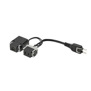 �X�K�c�l�@LAMP�@�����σR���Z���g�@DM2-A1UCA�^�@�d���iAC�j1���@USB1���@�d�C�H���s�v�@�u���b�N�@�ق���h�~�V���b�^�[�t�@USB Type-C/Type-A�Ή��@DM2-A1UCA-BL