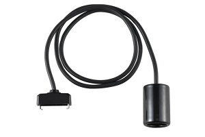 SWAN@SWAN BULB SOCKET@y_gCg@\Pbg@|V[O^Cv@@E26@R[h߁@R[h1200mm@ubN@APE-012BK